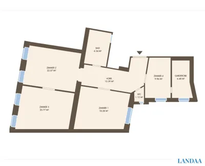 4-Zimmer-Wohnung kaufen in Wien – 97,24 m², € 669.000 – Bild 18 von 18