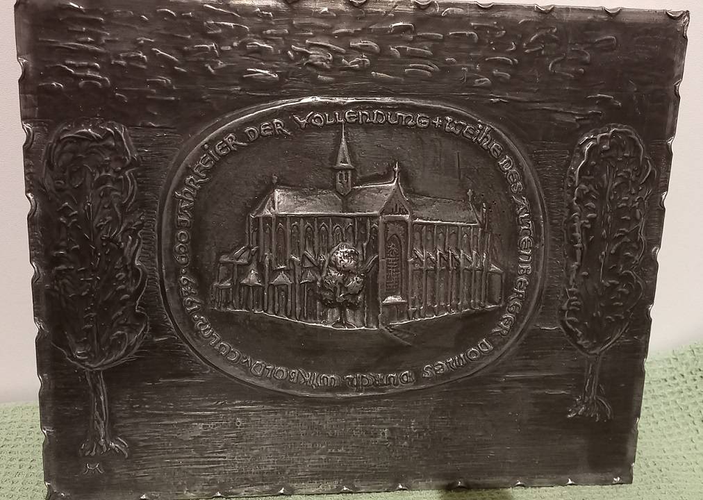 Plakette Altenberger Dom (1979) - Zinn-Edition