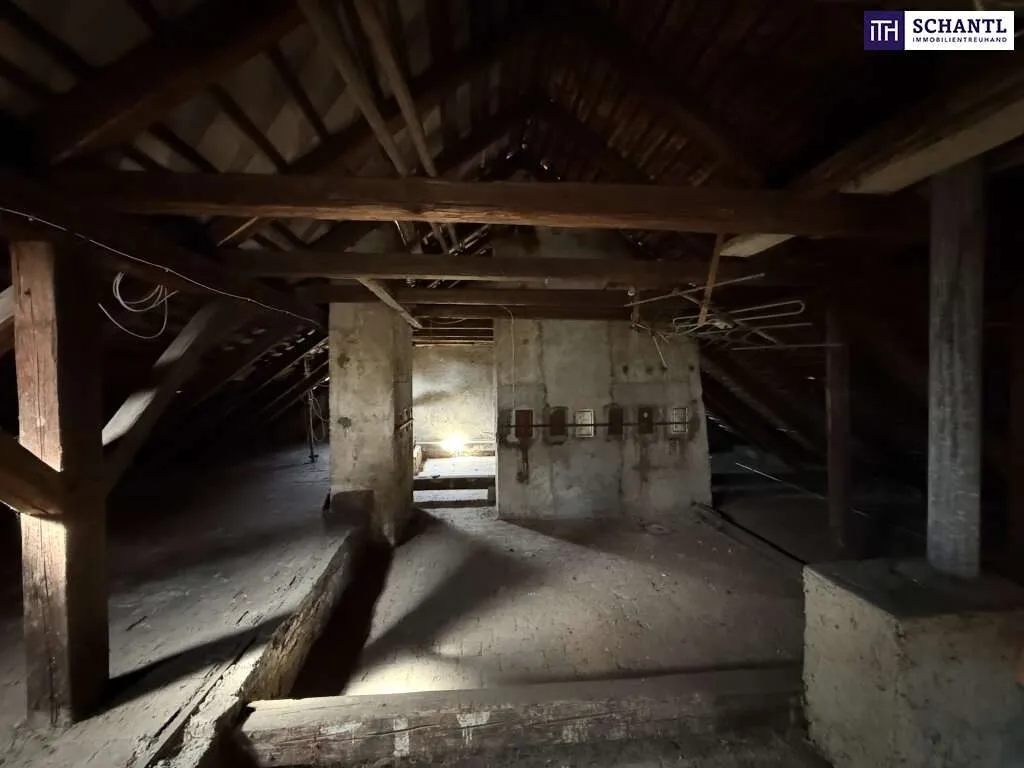 VERWIRKLICHEN SIE SICH SELBST - 96m² aufgeteilt auf ZWEI Bestandswohnungen + ca. 115 m² baugenehmigter Rohdachboden - Ansicht 3