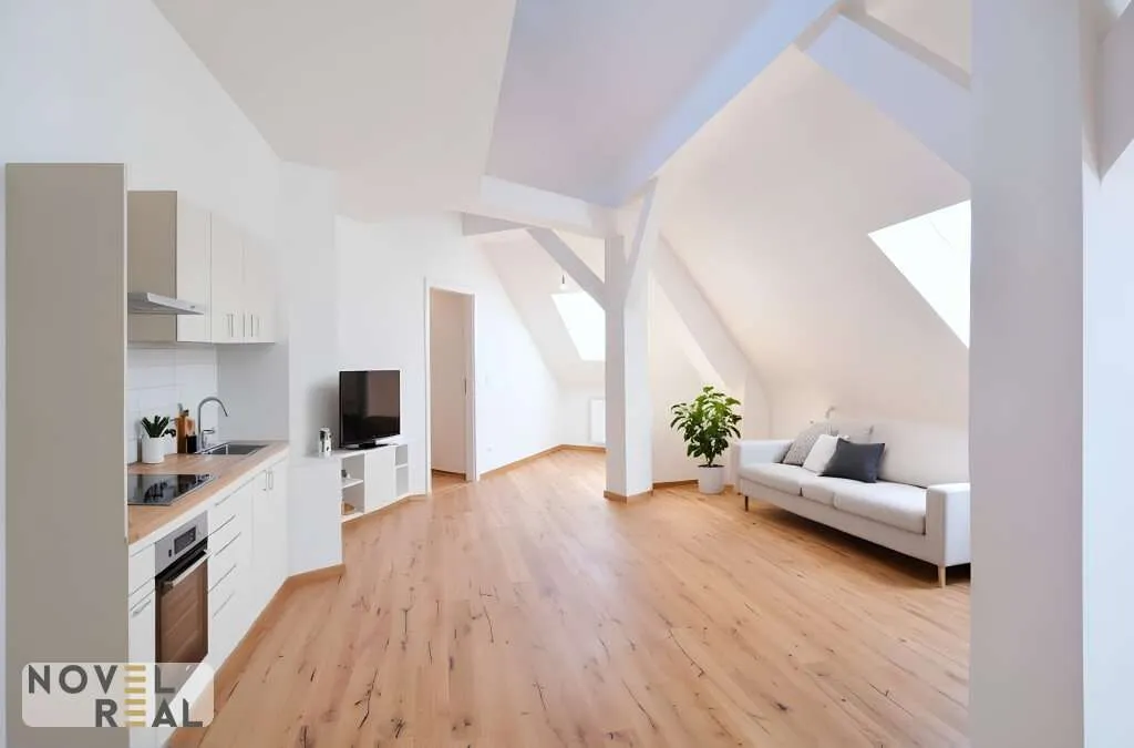Lichtdurchflutete Dachgeschoßwohnung in Top-Lage von Wien - Ansicht 2