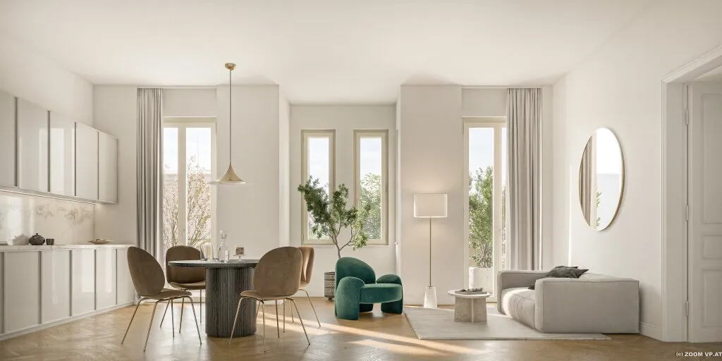 MAISON 29 - L'art de vivre | Die Kunst zu leben...direkt beim Prater, Messe und Wirtschaftsuni! Südbalkon! Erstbezug in generalsanierter Liegenschaft! - Ansicht 3