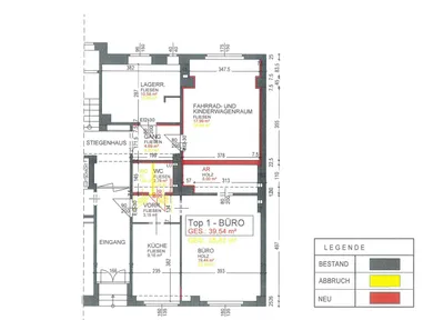 1-Zimmer-Gewerbeimmobilie mieten in Wien – 40 m², € 731 – Bild 20 von 23