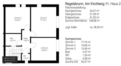 6-Zimmer-Haus mieten in Bruck an der Leitha – 157 m², € 1.991 – Bild 21 von 23