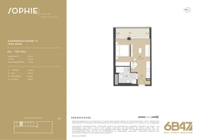 2-Zimmer-Wohnung kaufen in Wien – 32,61 m², € 295.000 – Bild 13 von 13