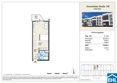 Immobilie kaufen in Wien – 36,26 m², € 218.400 – Bild 6 von 6