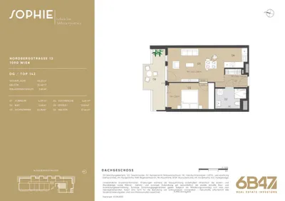 2-Zimmer-Wohnung kaufen in Wien – 48,24 m², € 610.000 – Bild 13 von 13