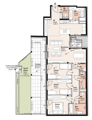 4-Zimmer-Wohnung kaufen in Wien – 105,19 m², € 866.100 – Bild 14 von 14
