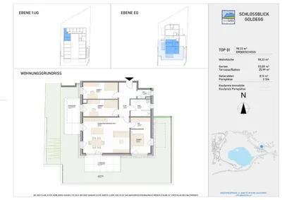 4-Zimmer-Wohnung kaufen in Sankt Johann im Pongau – 98,33 m² – Bild 2 von 3