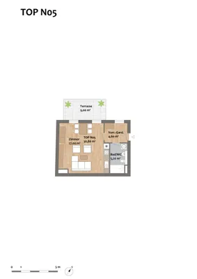 1-Zimmer-Gewerbeimmobilie kaufen in Korneuburg – 36,8 m², € 217.120 – Bild 9 von 14