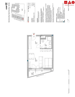 1-Zimmer-Wohnung mieten in Wien – 33,76 m², € 333 – Bild 2 von 2