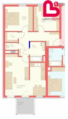 3-Zimmer-Wohnung mieten in Urfahr-Umgebung – 83,73 m², € 888 – Bild 15 von 15