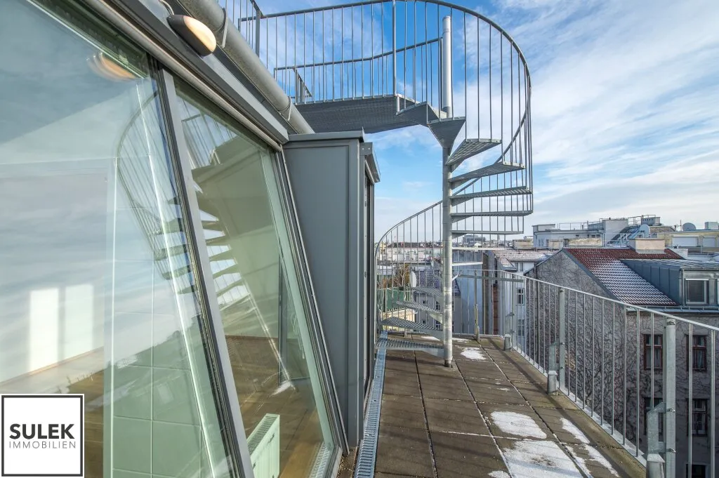 Großzügige DG-Maisonette-Wohnung mit Terrassen inkl. Rundum-Wienblick – pohled 3