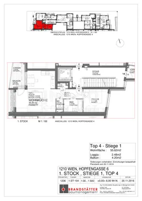 2-Zimmer-Wohnung mieten in Wien – 55,62 m², € 930 – Bild 11 von 11