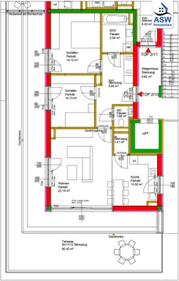 3-Zimmer-Wohnung kaufen in Graz – 75,87 m², € 362.000 – Bild 14 von 14
