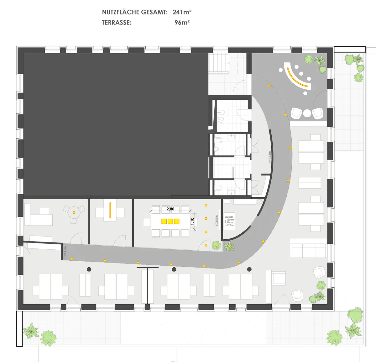 PROVISIONSFREI - Bürofläche 241m² in Bergheim zu vermieten - Ansicht 2