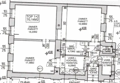 3-Zimmer-Wohnung kaufen in Wien – 70,14 m², € 239.000 – Bild 17 von 18