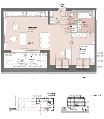 2-Zimmer-Wohnung kaufen in Wien – 66,07 m², € 558.900 – Bild 14 von 14