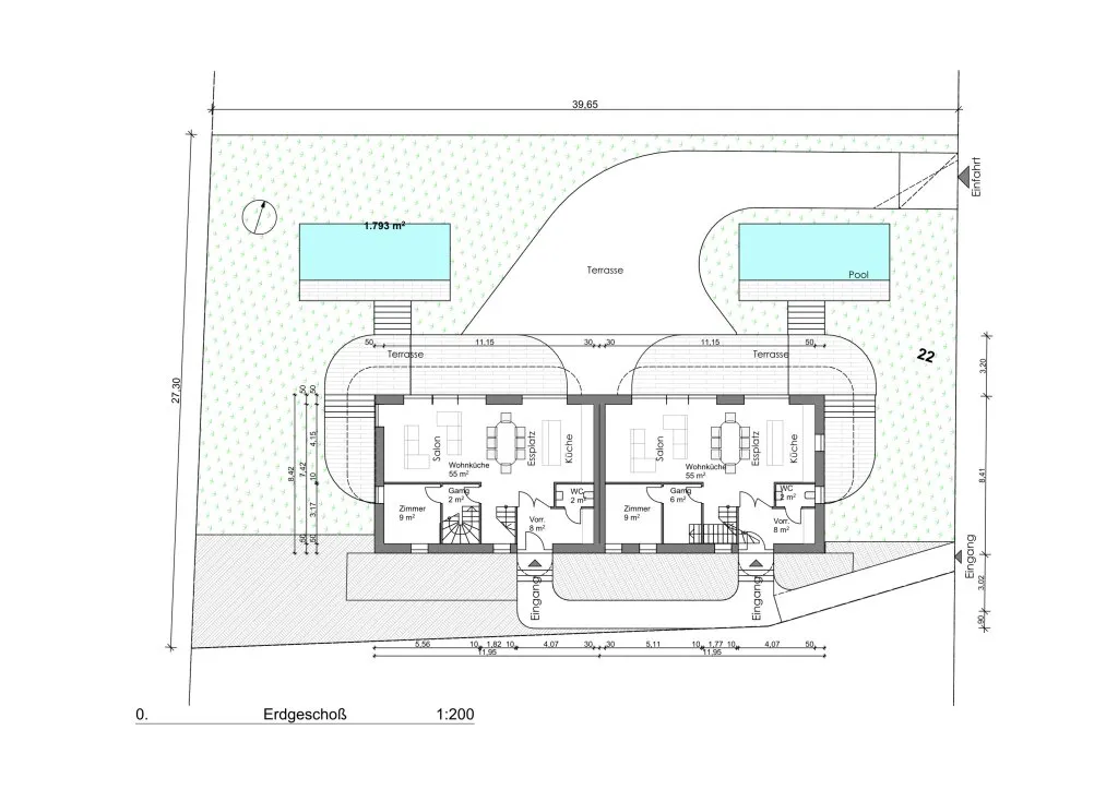 Exklusives Baugrundstück in begehrter Wohnlage von Klosterneuburg - Ideal für Villa oder Doppelhaus – pohled 2