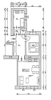 2-Zimmer-Wohnung mieten in Wien – 55 m², € 1.182 – Bild 3 von 19