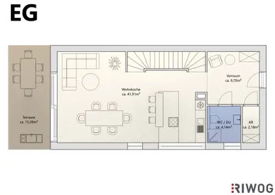 6-Zimmer-Haus kaufen in Wien – 139,46 m², € 849.000 – Bild 8 von 11