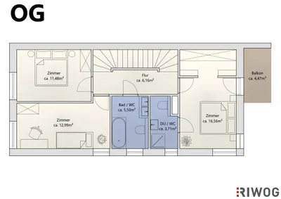 6-Zimmer-Haus kaufen in Wien – 139,46 m², € 849.000 – Bild 9 von 11