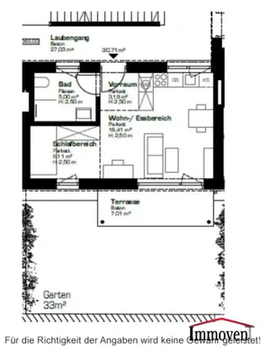 1-Zimmer-Wohnung mieten in Graz – 31 m², € 692 – Bild 11 von 11