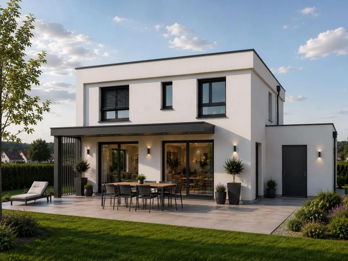 Einfamilienhaus in 2230 Gänserndorf Süd zu Verkaufen *BELAGSFERTIG* HAUSBAU INKL. GRUNDSTÜCK * NEUBAUPROJEKT* - Ansicht 2