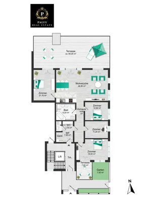 5-Zimmer-Wohnung kaufen in Wien – 138,3 m², € 1.280.000 – Bild 37 von 37