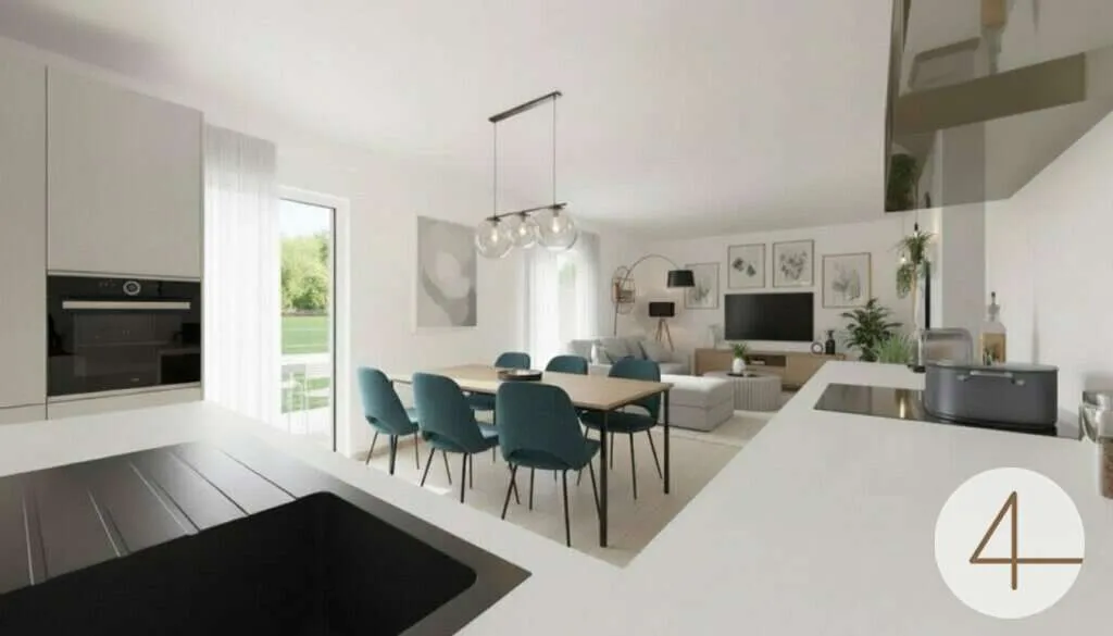 Balkonwohnung in ruhiger Siedlung - Ansicht 3