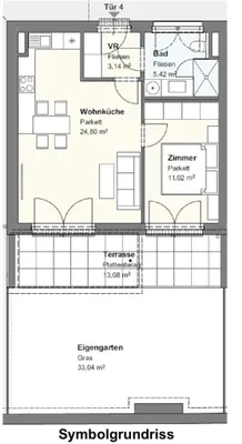 2-Zimmer-Wohnung kaufen in Wien – 40 m², € 219.900 – Bild 13 von 13