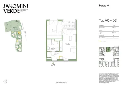 2-Zimmer-Wohnung kaufen in Graz – 40,8 m², € 201.000 – Bild 18 von 18