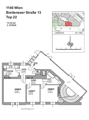 3-Zimmer-Wohnung kaufen in Wien – 73,18 m², € 389.000 – Bild 15 von 16