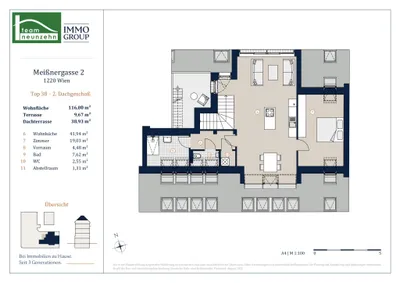 4-Zimmer-Wohnung kaufen in Wien – 116,8 m², € 875.000 – Bild 34 von 35