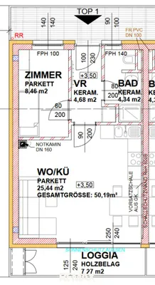 Wohnung mieten in Schärding – 50 m², € 630 – Bild 7 von 7