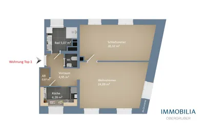 2-Zimmer-Wohnung kaufen in Wien – 63 m², € 278.000 – Bild 13 von 14