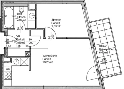 2-Zimmer-Wohnung mieten in Wien – 39,87 m², € 937 – Bild 12 von 12