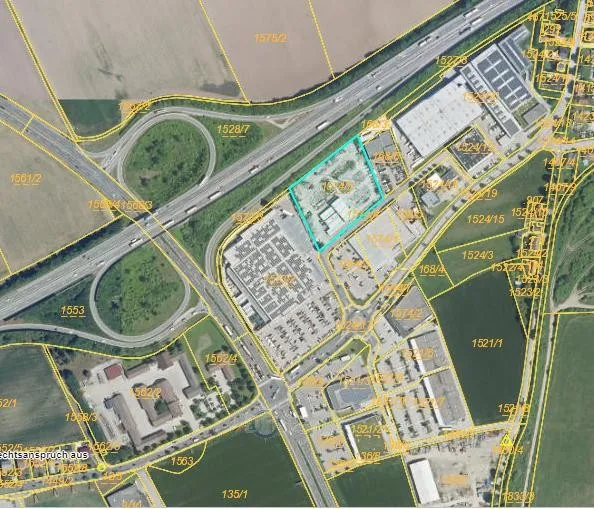 TOP-Betriebsobjekt (B-Widmung!) - direkt an der Abfahrt A25/Wels Nord - mit repräsentativem Schauraum, Top-Büroflächen, Lager- und Freilagerflächen! - Ansicht 2