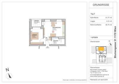 2-Zimmer-Wohnung kaufen in Wien – 41,37 m², € 345.972 – Bild 15 von 15