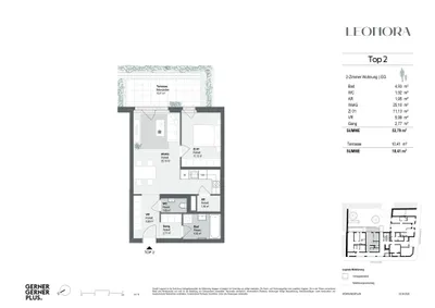 2-Zimmer-Wohnung kaufen in Wien – 53,79 m², € 349.000 – Bild 13 von 13