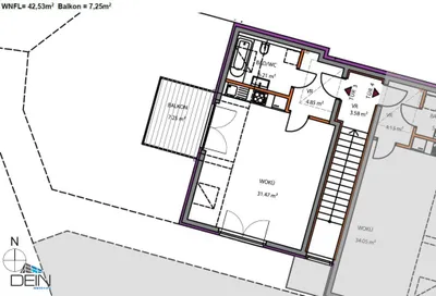 1-Zimmer-Wohnung kaufen in Wien – 41,4 m², € 206.900 – Bild 11 von 11