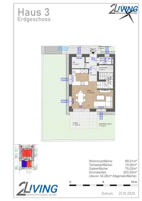 4-Zimmer-Haus kaufen in Wien – 89,21 m², € 599.000 – Bild 7 von 8
