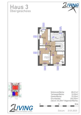 4-Zimmer-Haus kaufen in Wien – 89,21 m², € 599.000 – Bild 8 von 8