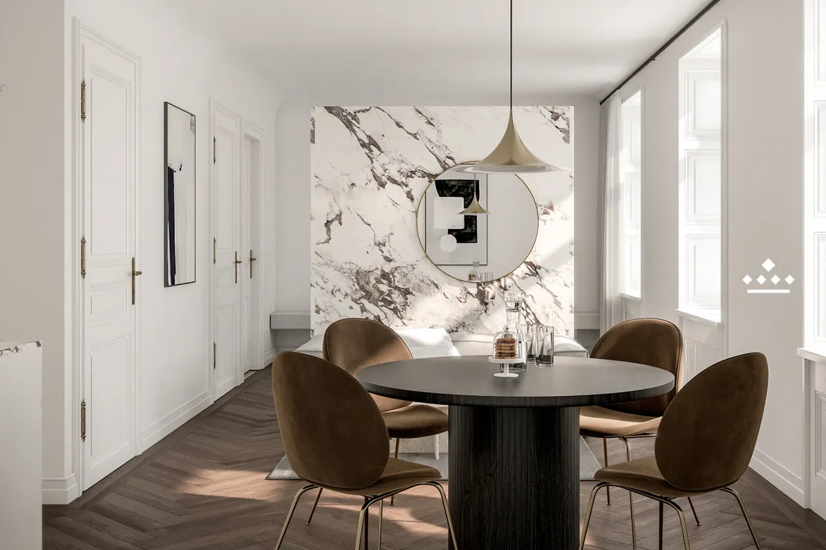 1-roms leilighet, 40 m²