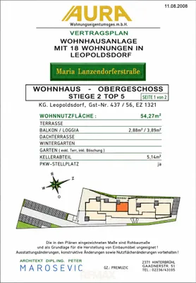 2-Zimmer-Wohnung kaufen in Bruck an der Leitha – 54,27 m², € 279.000 – Bild 25 von 25
