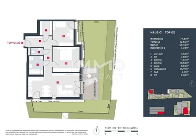 3-Zimmer-Wohnung kaufen in Bruck an der Leitha – 77,81 m², € 403.900 – Bild 18 von 18