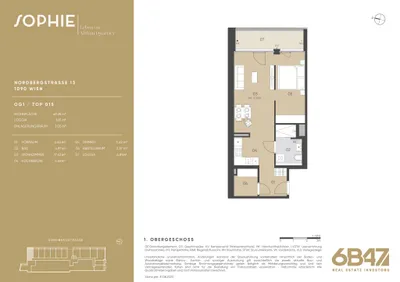 2-Zimmer-Wohnung kaufen in Wien – 48,24 m², € 395.000 – Bild 13 von 13