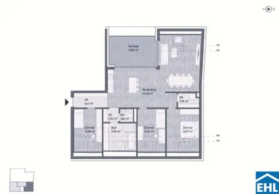 4-Zimmer-Wohnung kaufen in Graz – 113,78 m², € 845.231 – Bild 5 von 5