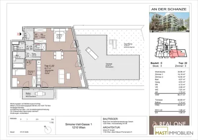 3-Zimmer-Wohnung mieten in Wien – 80,77 m², € 2.190 – Bild 11 von 11
