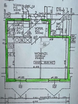 2-Zimmer-Wohnung mieten in Scheibbs – 36 m², € 467