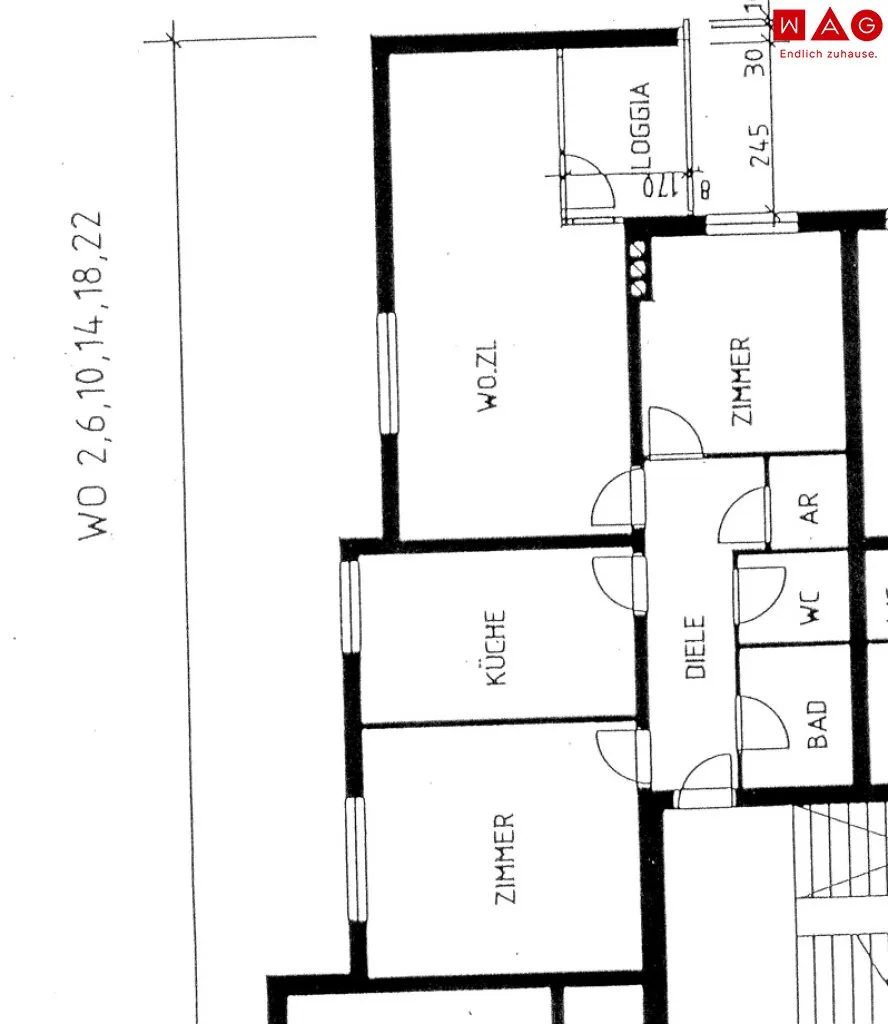 Wohnung – Linz, Keferfeld, Bindermichl-Keferfeld - Ansicht 2